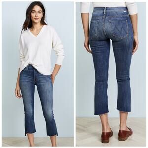 Mother Insider Crop Step Fray size 26 Not Rough Enough